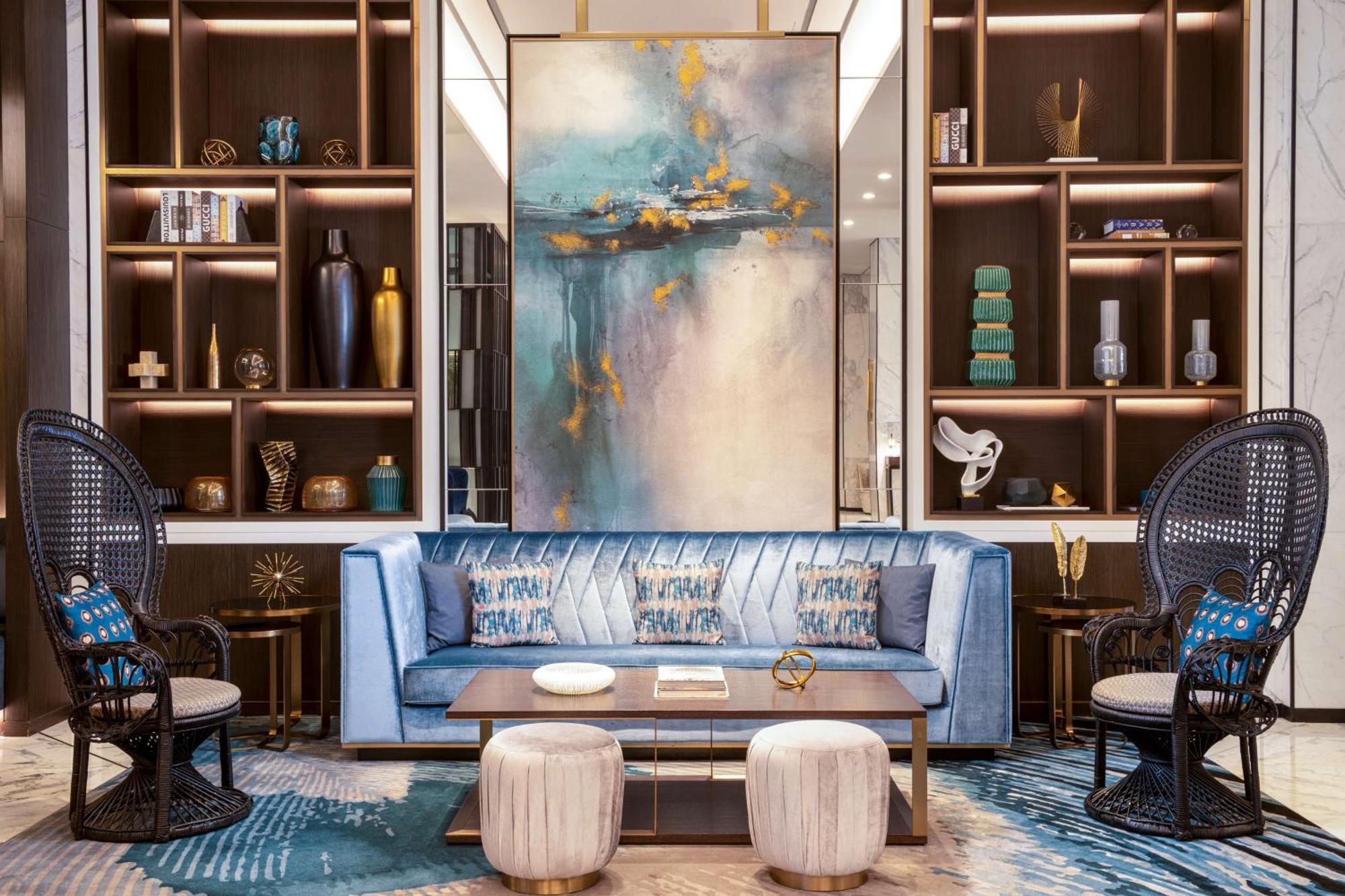 Waldorf Astoria Kuwait Hotel Kuwait City Bagian luar foto The lobby of the hotel